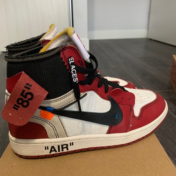 (US 9.5) Off White - Air Jordan 1, Air Force 1. AJ1 Gold Toes. Vans - Picture 13 of 13